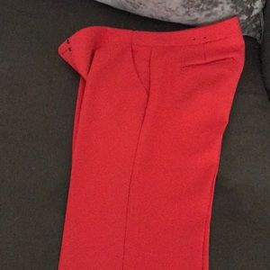 Express cropped flare leg pants
